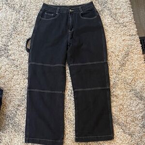 SHEIN Dark Flare & Wide Leg Jeans